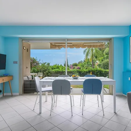 Les Miradors, De 2 En Rdc, Jardin Privatif, Piscine, Vue Et Parking Menton